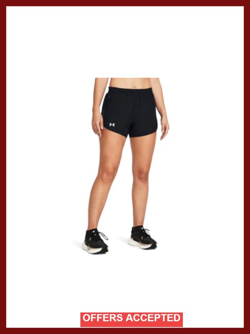 Lightweight Running Shorts with Built-in Brief and Zip Pocket
